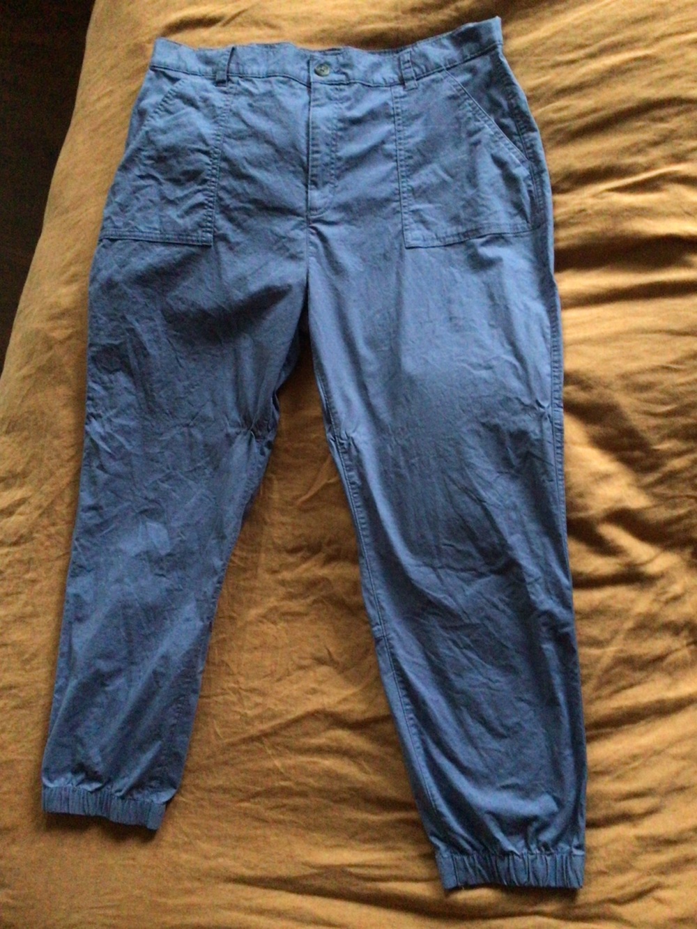 Eddie Bauer Lightweight Woven Jogger in Dusty Blue